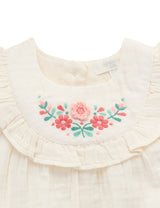 Embroidered Bloomer Set l Silhouette Print