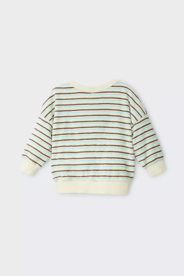 Terry Towelling Pullover | Bonds Summer Stripe