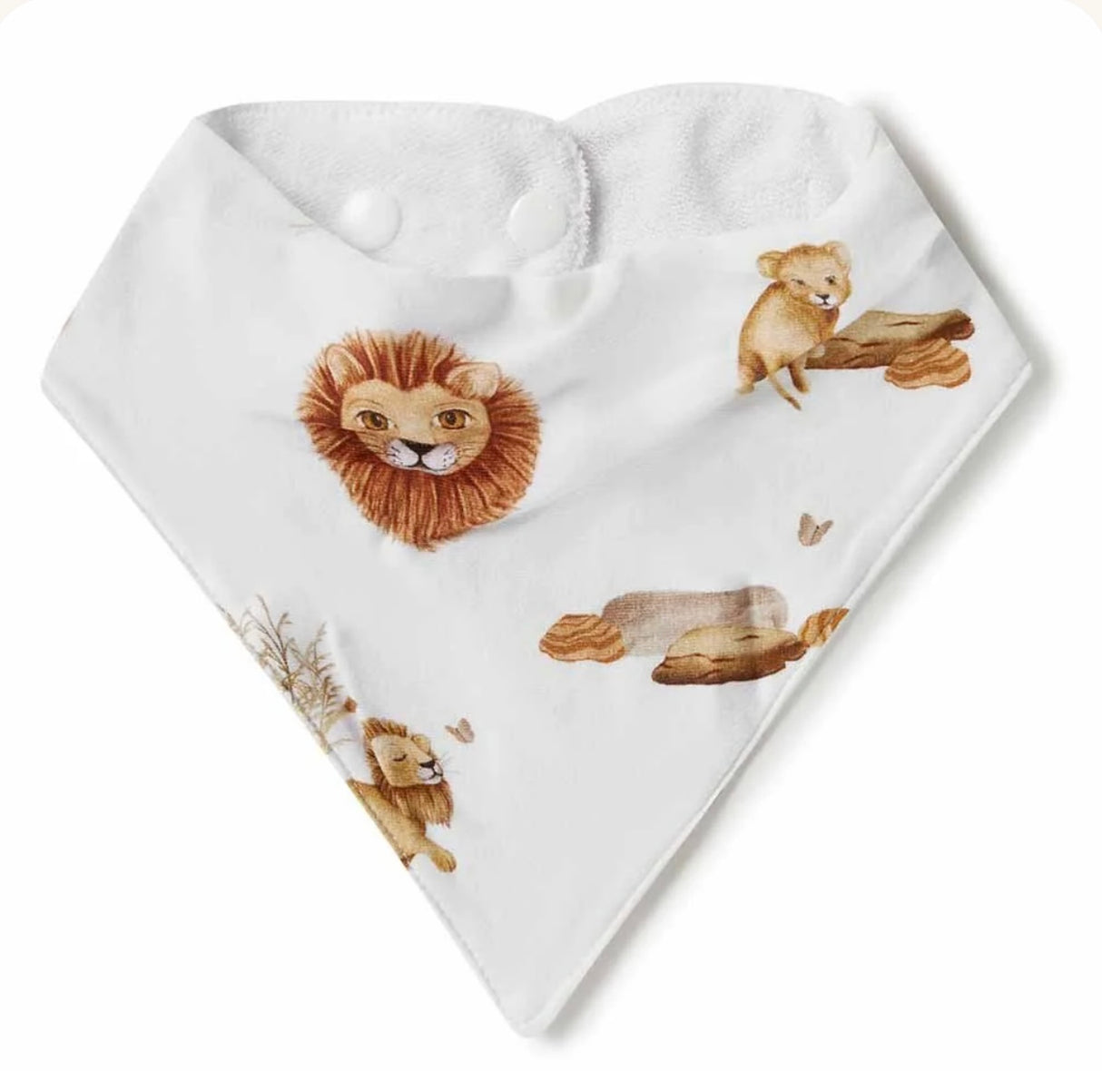 Organic Dribble Bib | Lion