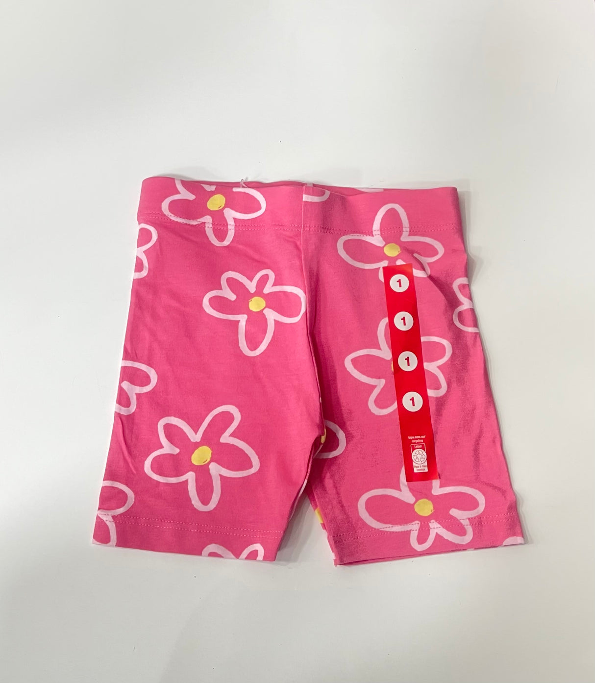 Girls Printed Bike Shorts | Bubblegum