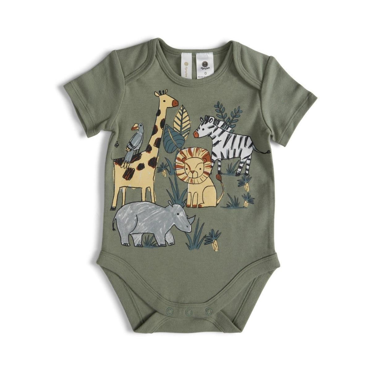 Safari Khaki Bodysuit