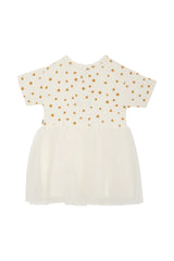 Girls Pointelle Tutu Dress | Sparkly Star