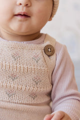 Miranda Playsuit | Miranda Light Oatmeal Marle