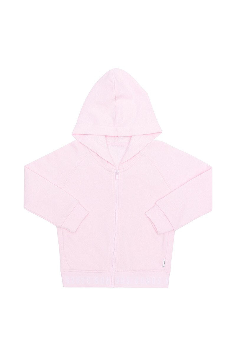 Logo Fleece Hoodie | Pink