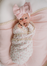 Gauze Lace Blanket | Paisley Peony