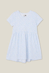 Freya Short Sleeve Dress | Vanilla/Clara Ditsy