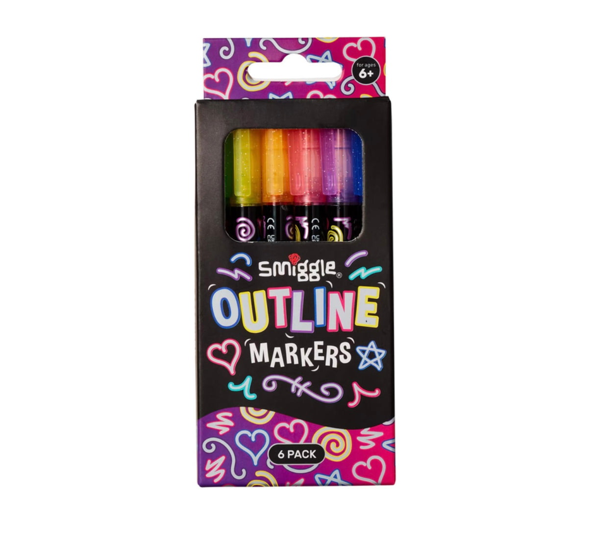 Outline Marker Pack X6