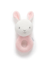 Knitted Rattle | Pink Rabbit