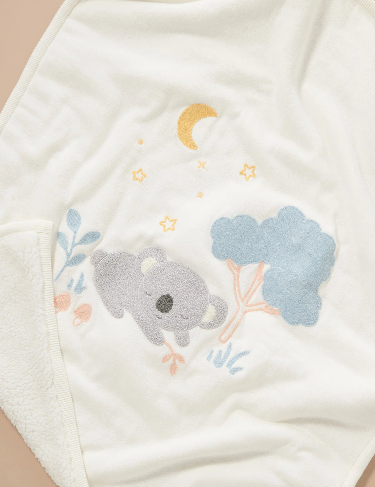 Embroidered Lined Blanket | Little Nap
