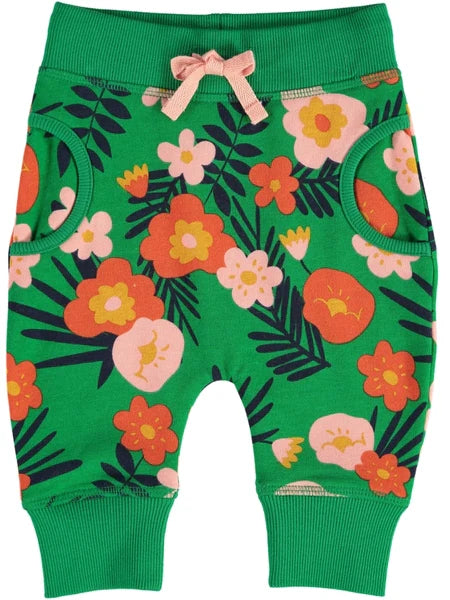 Floral Fleece Track pant