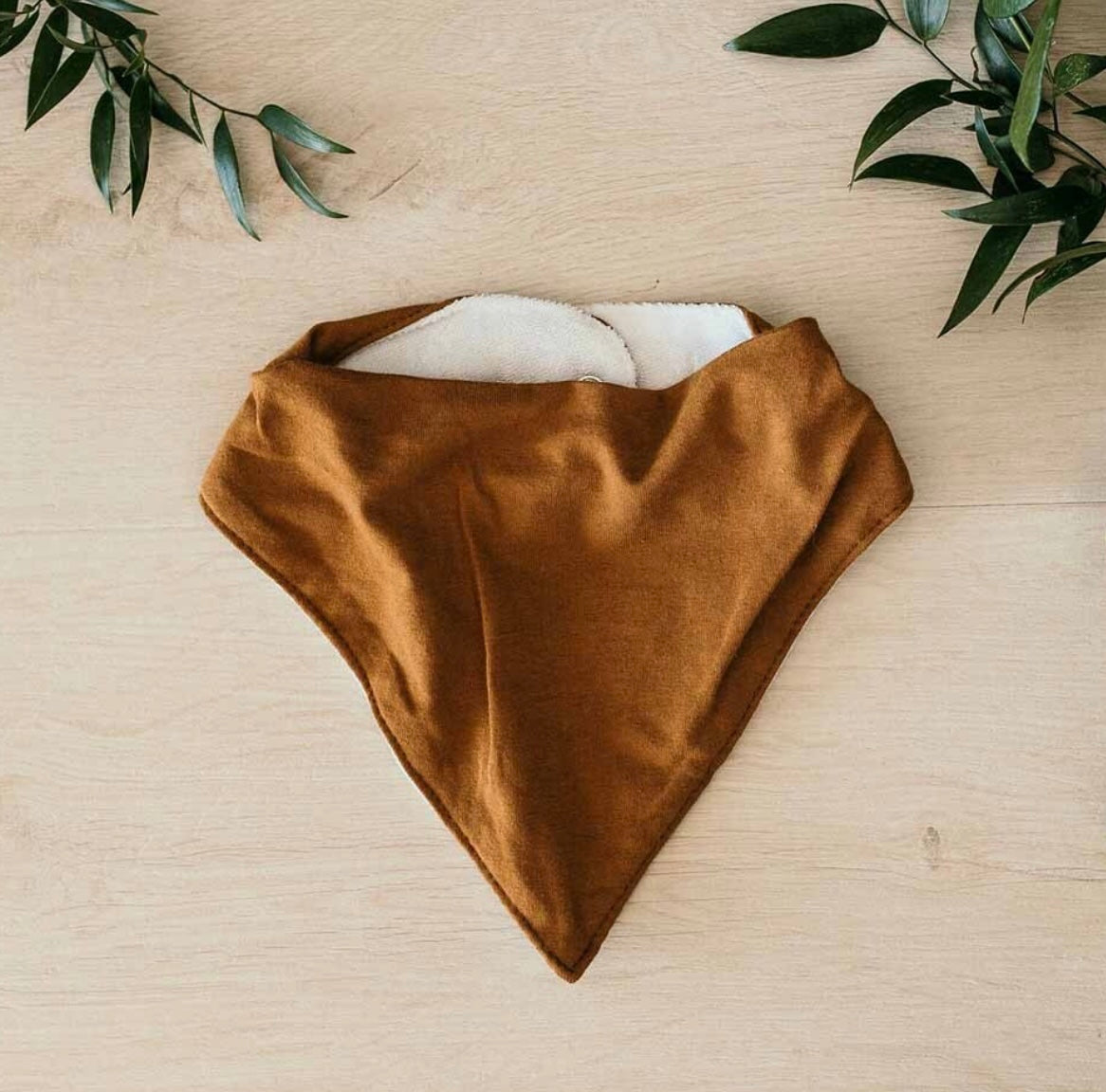 Organic Dribble Bib | Bronze