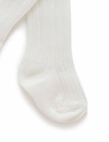 Rib Tights | Vanilla