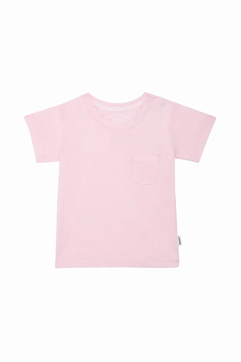 Short Sleeve Crew Tee | Pink