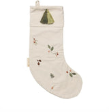 Hand Embroidered Christmas Stocking