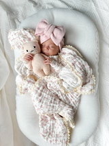 Gauze Lace Blanket | Paisley Peony
