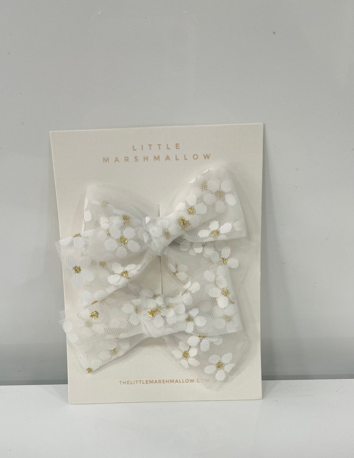 Tulle Pigtail Set | Blossom White
