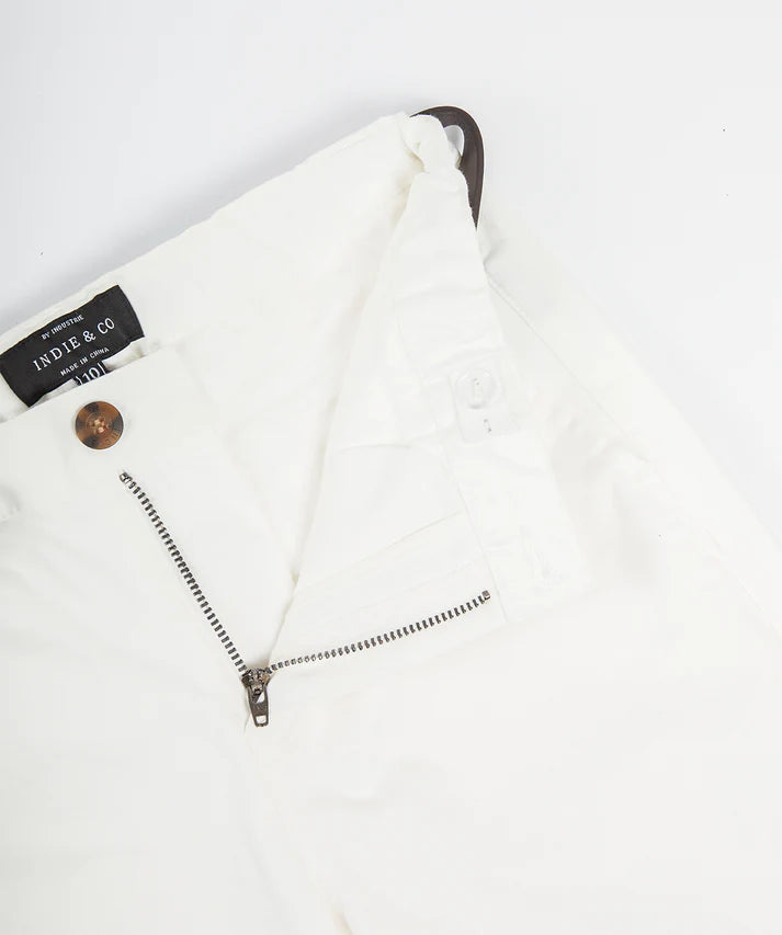 Cuba Stretch Chino | Antique White