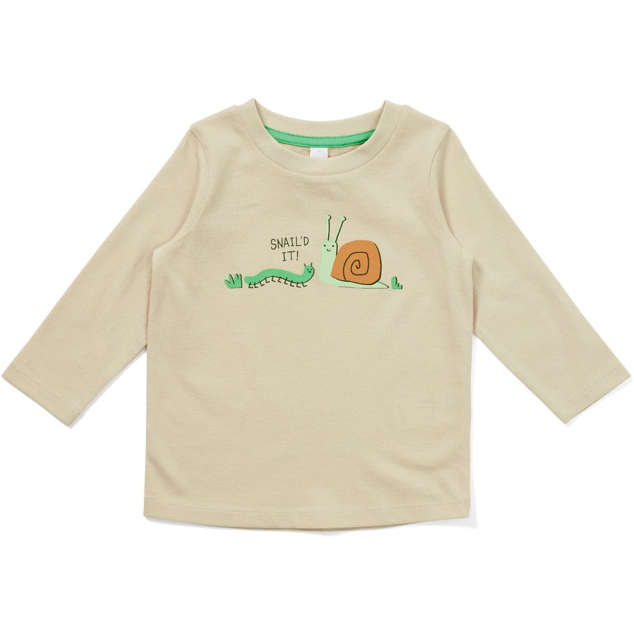 Baby Playtime Tee | Garden Snail