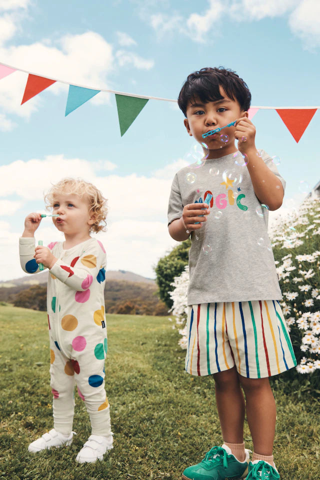 Zip Wondersuit | Rainbow Spots