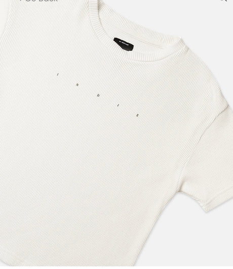 The Flynn Tee | Chalk