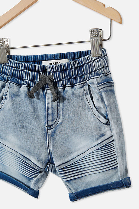 Jay Moto Short | Light Blue Wash