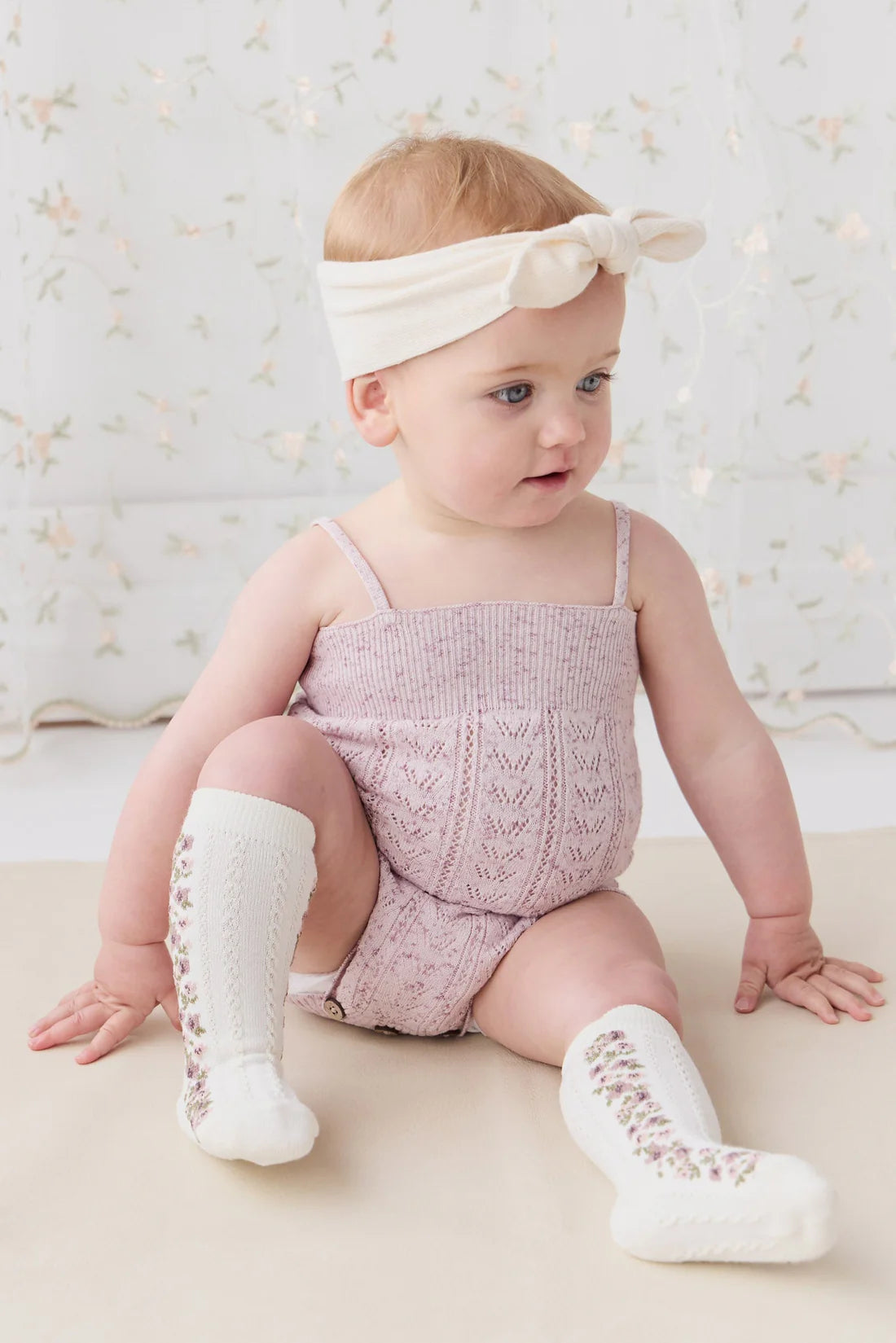 Girls Cotton Playsuit | Candy Lana