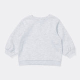 Baby Basic Fleece Sweater | Grey Marl