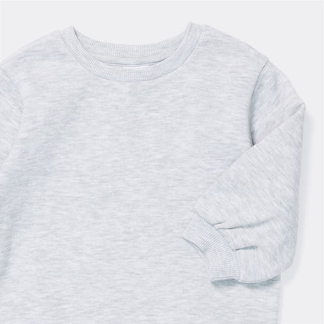 Baby Basic Fleece Sweater | Grey Marl