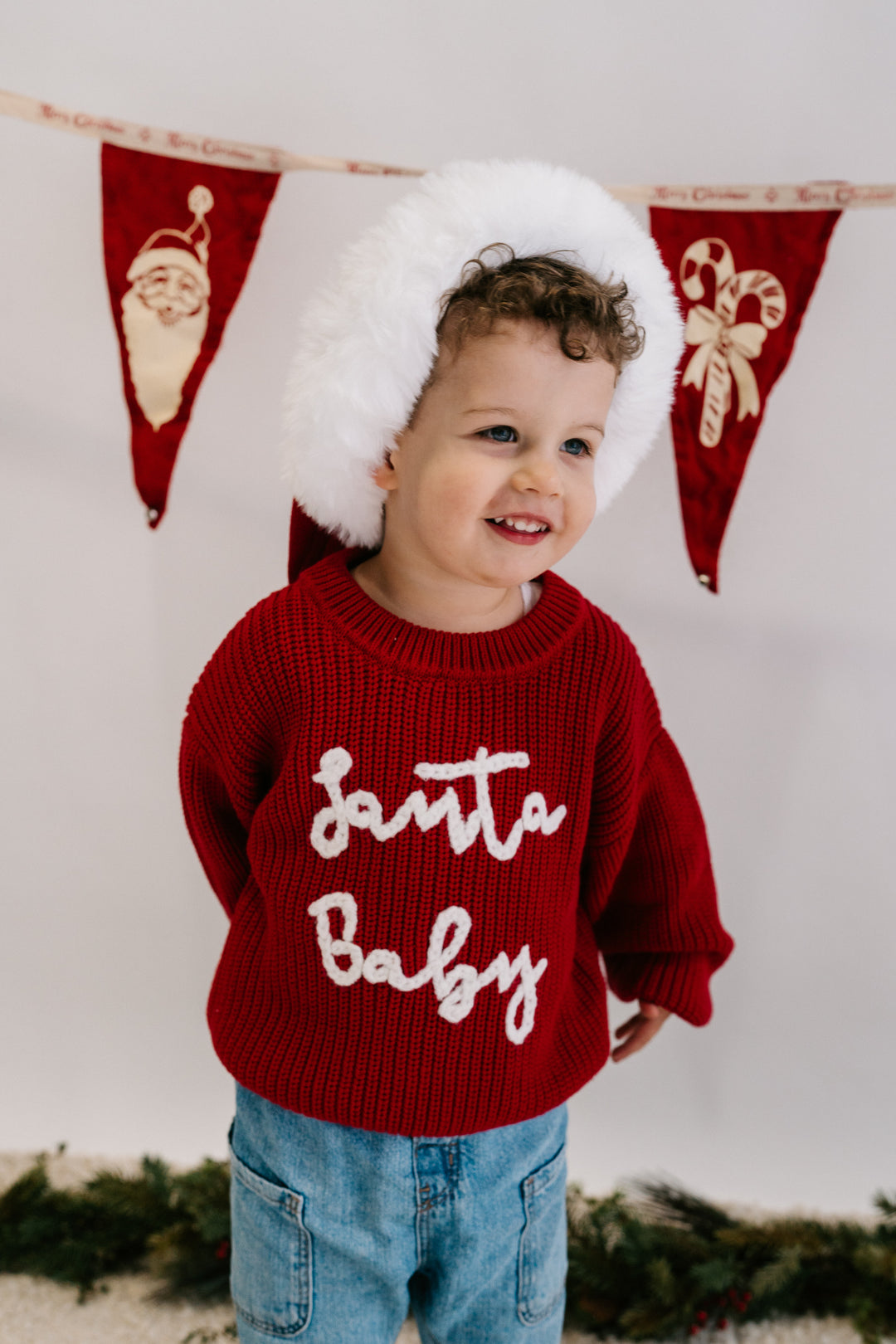 Santa Baby' Chunky Knit Jumper