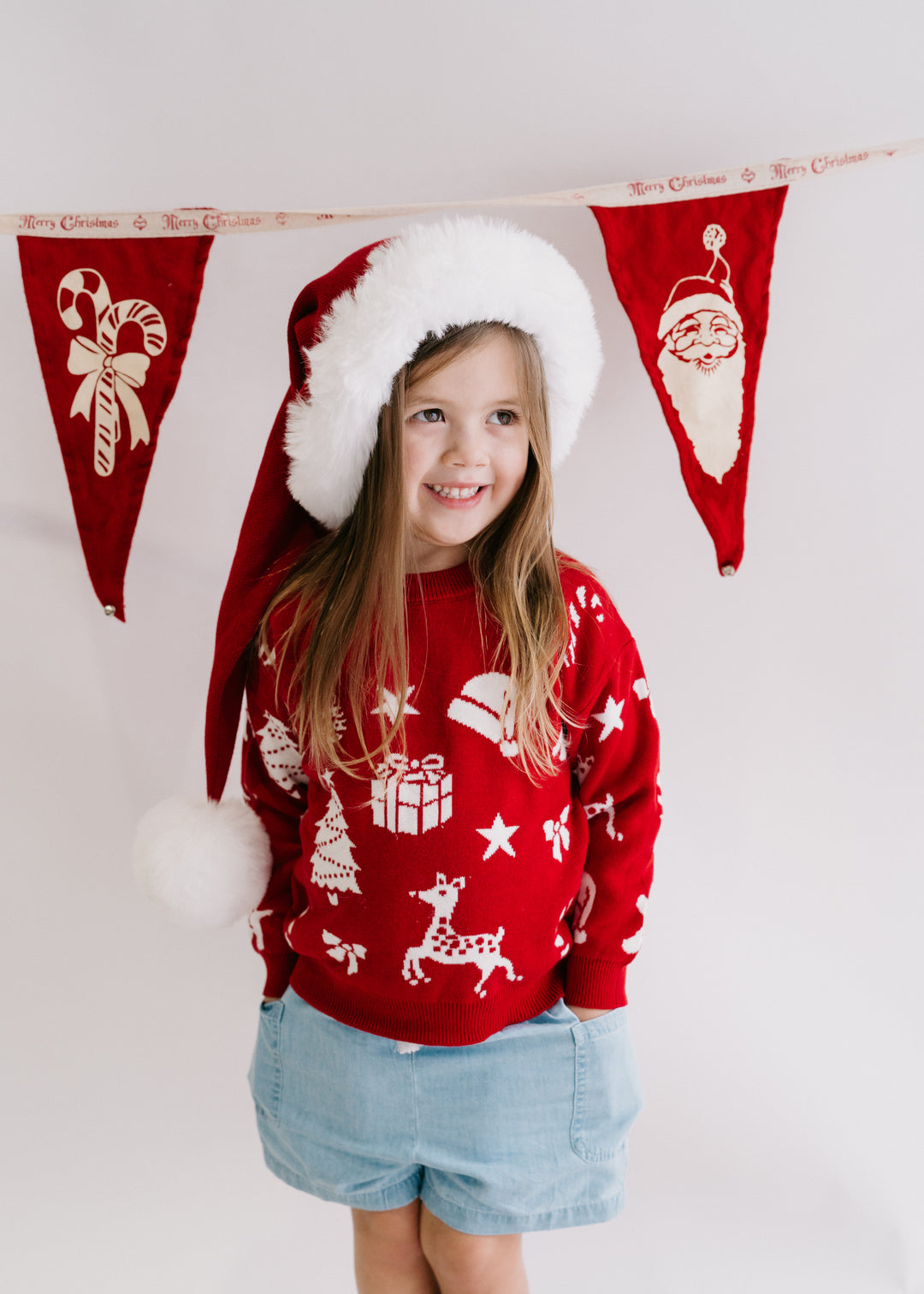 Knit Jumper | Heirloom Christmas Rudolph