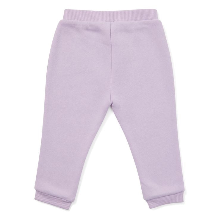 Baby Fleece Track Pants | Pastel Lilac