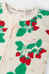 Zip Wondersuit | Strawberry Sweet Fields