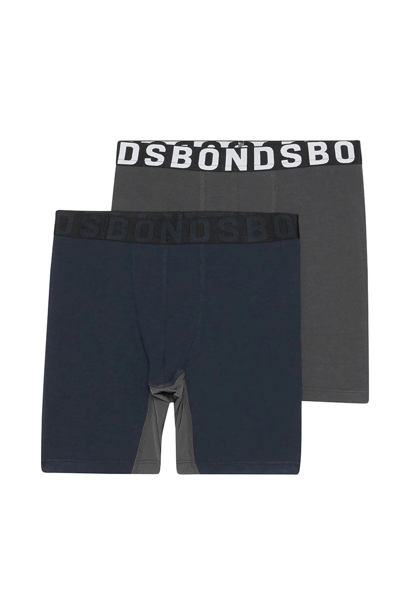 Boys Anti Chafe Trunk 2 Pack | Captain Mccool / Black