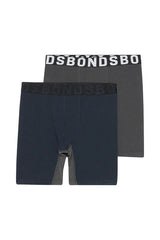 Boys Anti Chafe Trunk 2 Pack | Captain Mccool / Black
