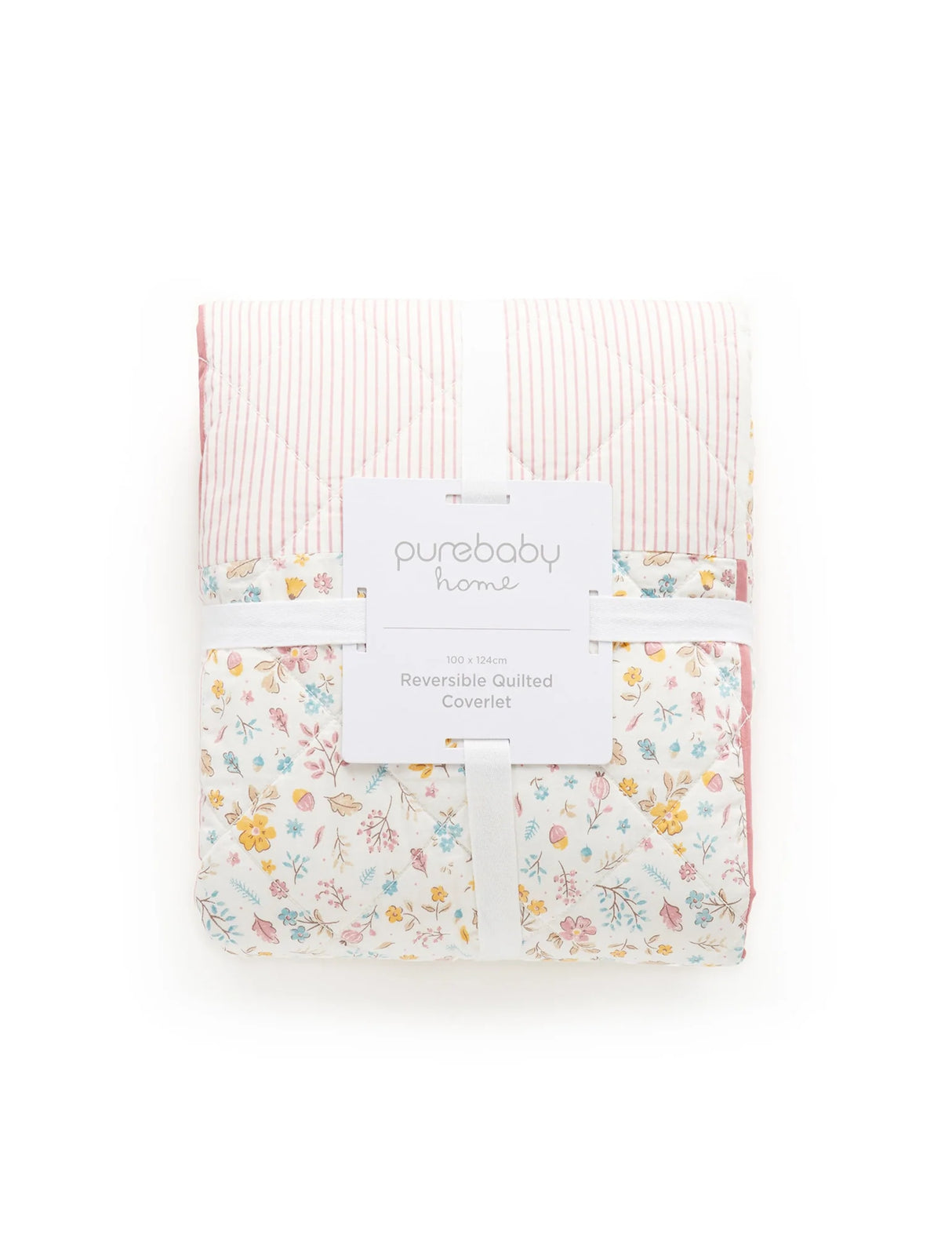 Reversible Quilted Coverlet | Posy