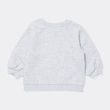Baby Basic Fleece Sweater | Grey Marl