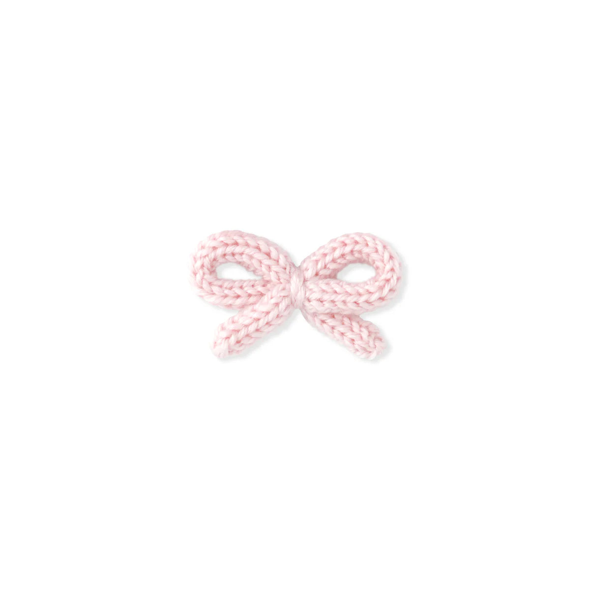 Crochet Ribbon Bow | Strawberry Cream
