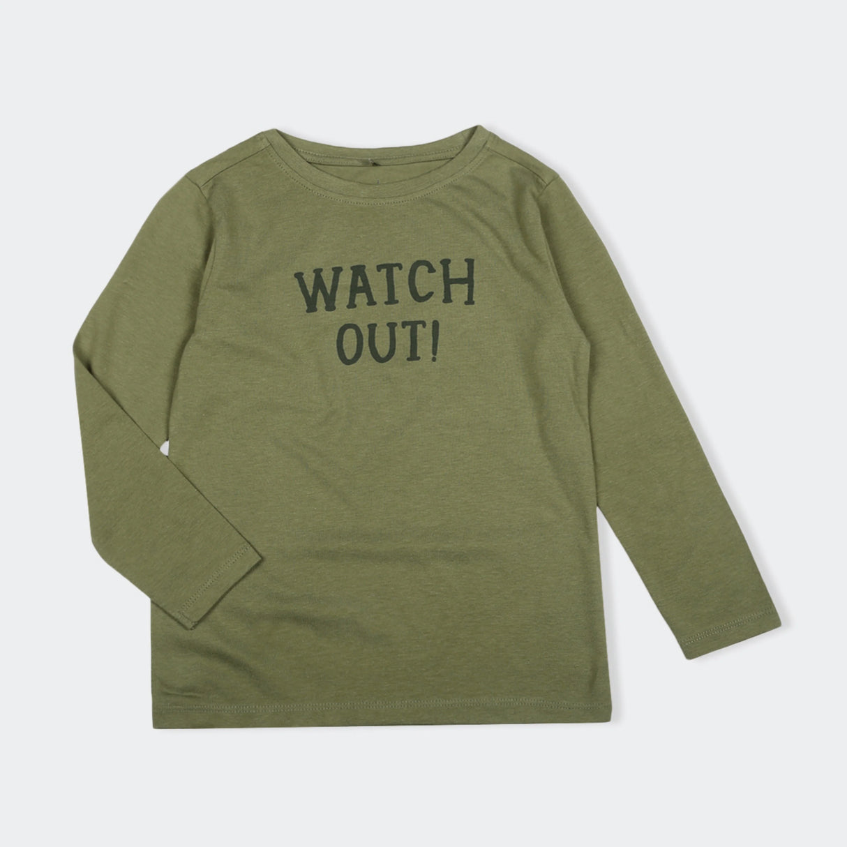 Watch Out Tee | Olive