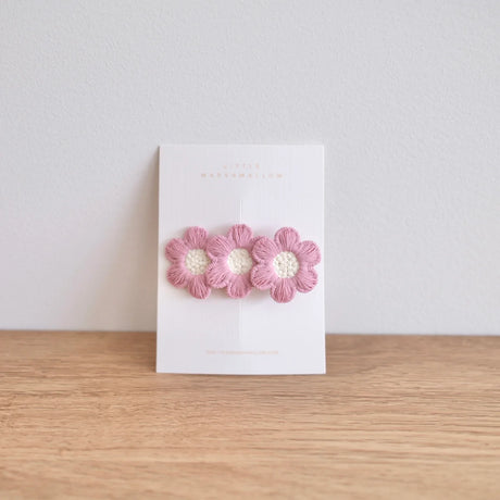 Sugar Plum Daisies Clip