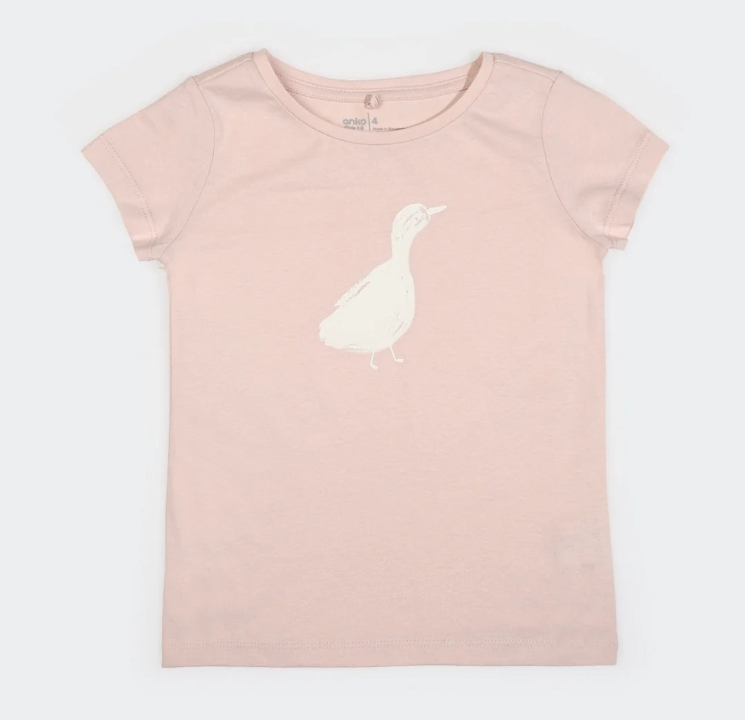 Swan Short Sleeve Print Tee