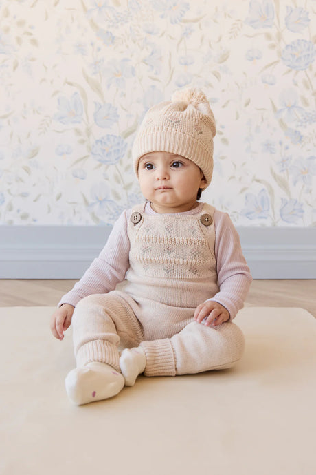Miranda Playsuit | Miranda Light Oatmeal Marle