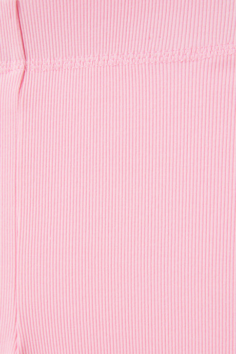 Hailey Bike Short | Cali Rib Pink