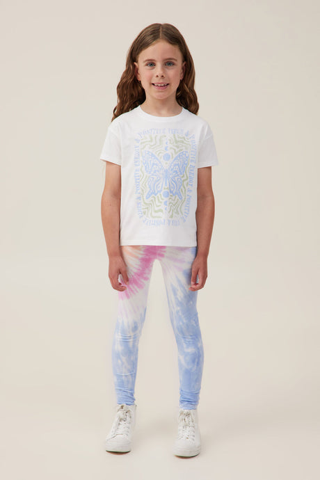 Poppy Print Tee | Vanilla & Positive Energy