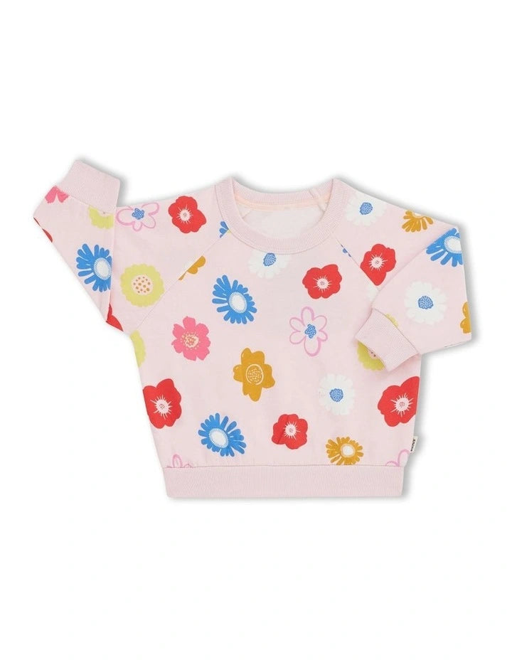BABY Soft Threads Pullover | Floral
