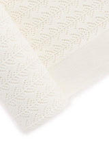 Heirloom Eyelet Blanket l Vanilla