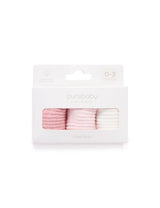 3 Pack Rib Socks l Pink Pack