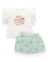 Gingham Floral Set l Frida Print