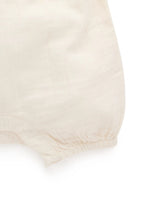 Embroidered Romper l Cloud