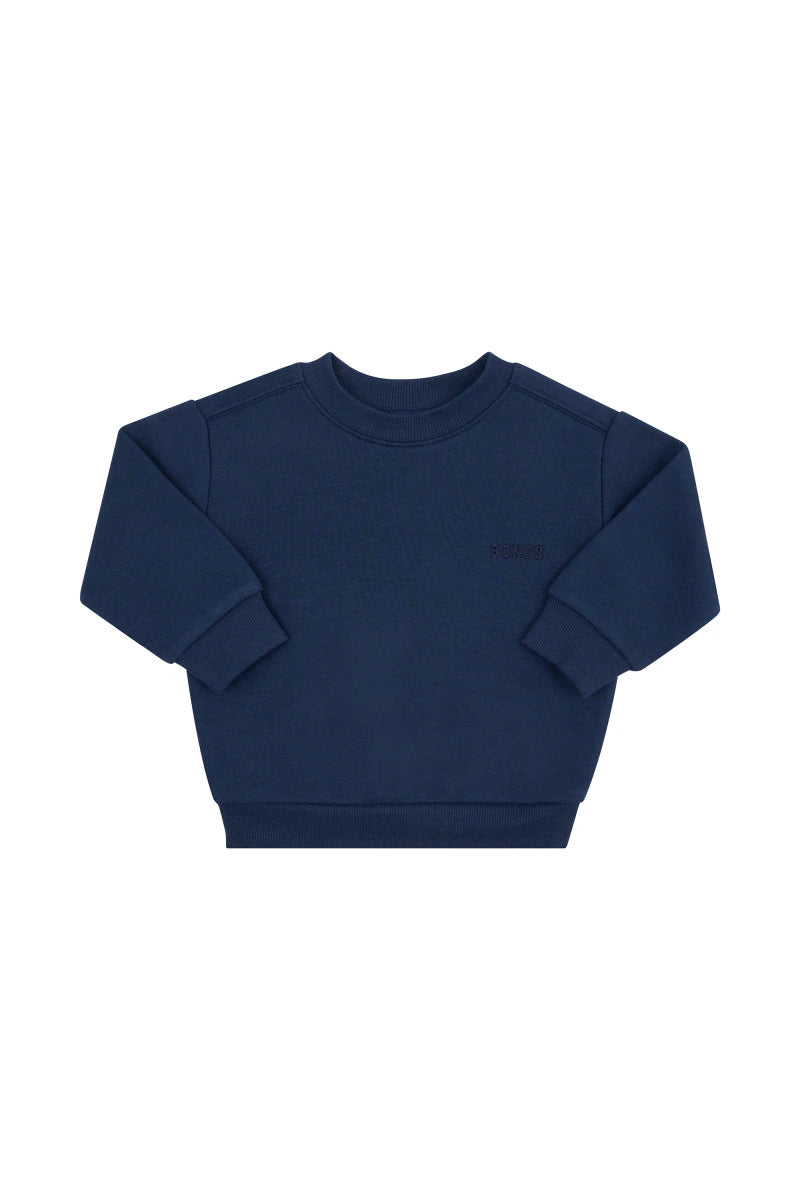 Baby Essentials Fleece Pullover | Almost Midnight