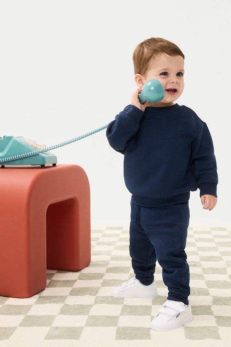 Baby Essentials Fleece Pullover | Almost Midnight.